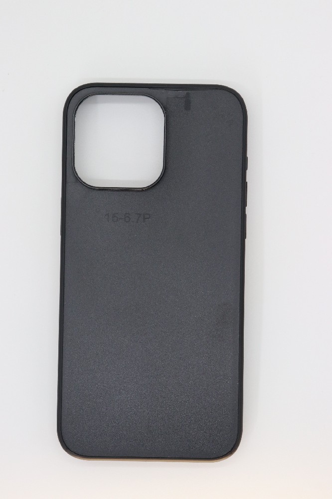 适用于苹果iphone15PROMAX贴皮素材壳 图